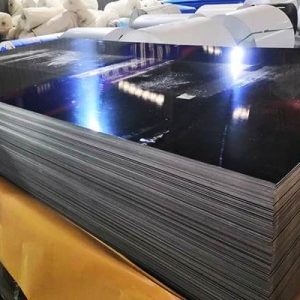Black coated 6063 Aluminum Sheet